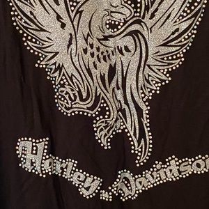 Harley Davidson, ladies top. Very good condition, large.